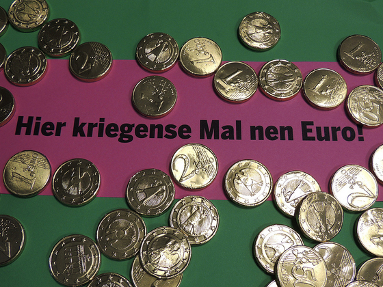 Hier haste mal nen Euro!