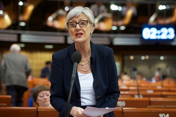 Marieluise Beck Europaratsrede 10.4.2014 Stimmrechtsenzug Russland