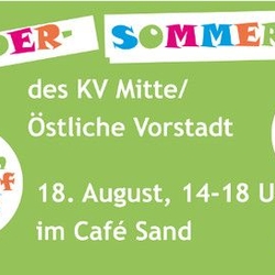 Grünes Sommerfest am Café Sand