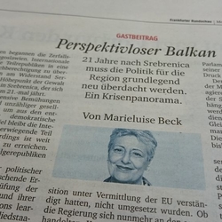 Frankfurter Rundschau Perspektivloser Balkan