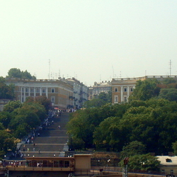 Potemkinsche Treppe in Odessa